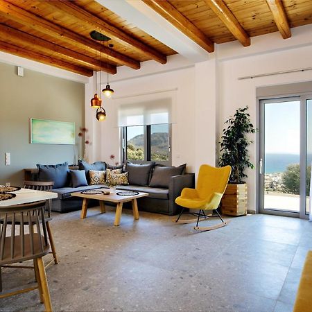 Almond Cottage With A Sea View Above Plakias Buitenkant foto