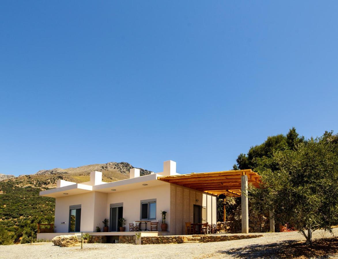 Almond Cottage With A Sea View Above Plakias Buitenkant foto