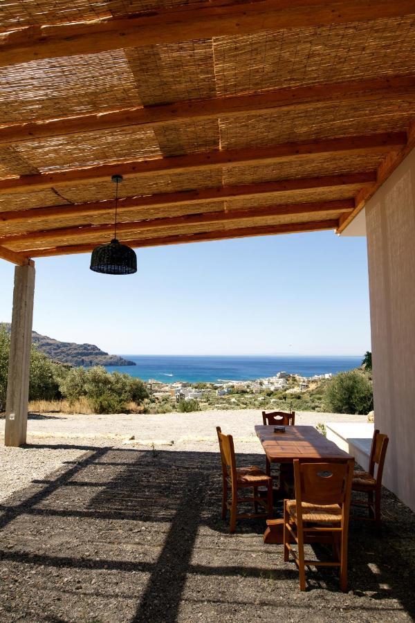 Almond Cottage With A Sea View Above Plakias Buitenkant foto