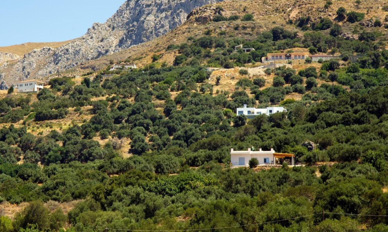 Almond Cottage With A Sea View Above Plakias Buitenkant foto