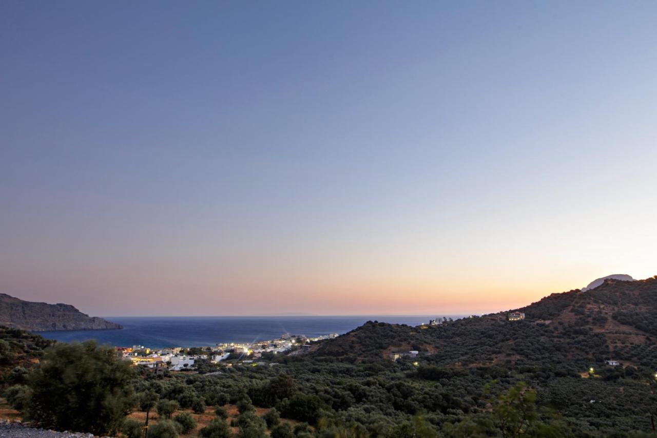 Almond Cottage With A Sea View Above Plakias Buitenkant foto